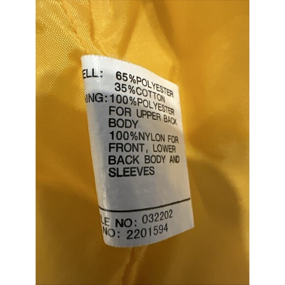 Pacific Trail Women L Outdoor Wear Wind Breaker Rain Coat Hooded Jacket Yellow - Picture 13 of 16